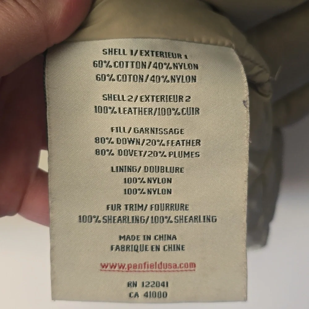 Trailwear by Penfield Vintage Made in U.S.A Down Puffer Coat - Picture 12 of 16